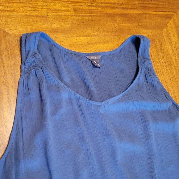 Eddie Bauer Smoky Blue Sleeveless Top - Picture 3 of 9